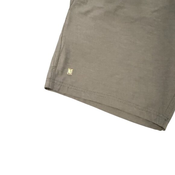 Linksoul Mens Charcoal Golf Shorts Size 36 Lightweight Performance Fabric - Picture 2 of 6